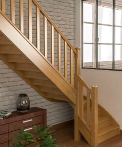 escalier bois 